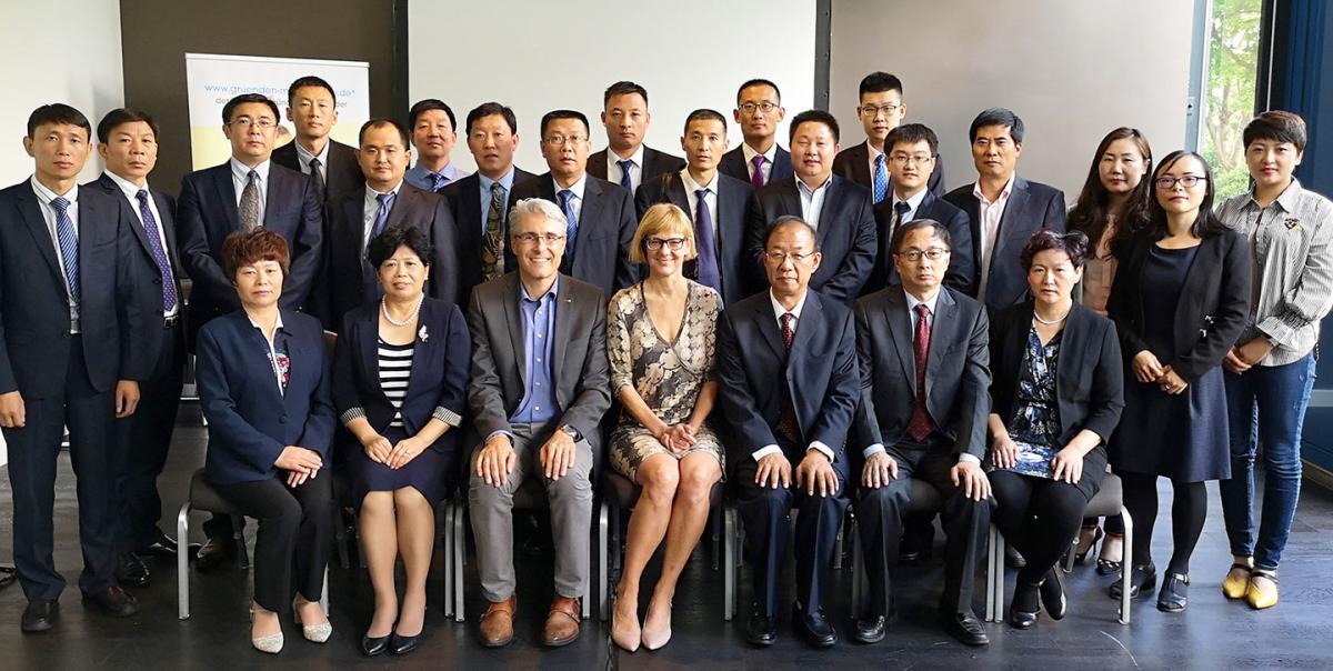 Delegation aus Shandong